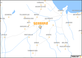 map of Semampir