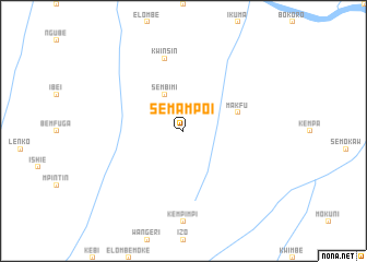 map of Semampoi