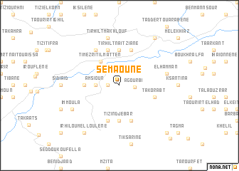 map of Semaoune