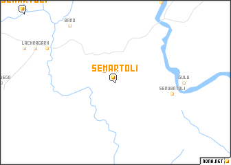map of Semartoli
