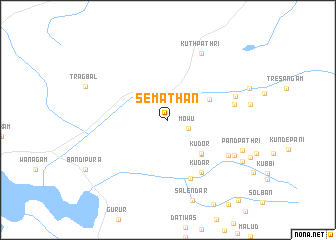 map of Semathan