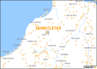 map of Semautleten