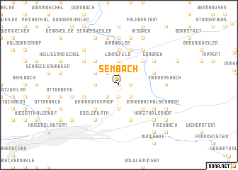 map of Sembach