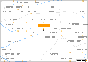 map of Sembas