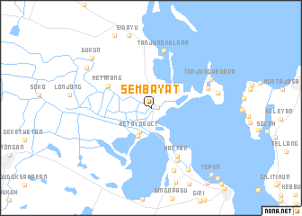 map of Sembayat