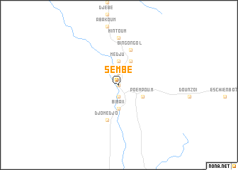 map of Sembé