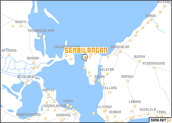 map of Sembilangan