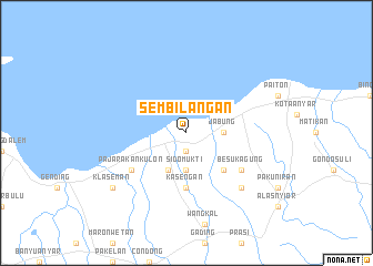 map of Sembilangan