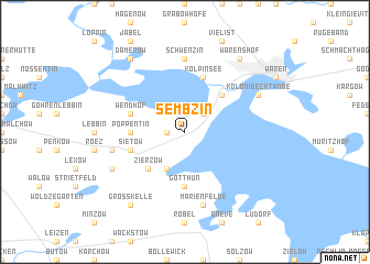 map of Sembzin