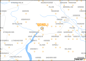 map of Seméli