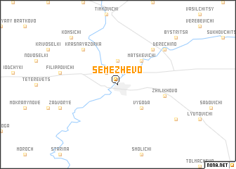 map of Semezhevo