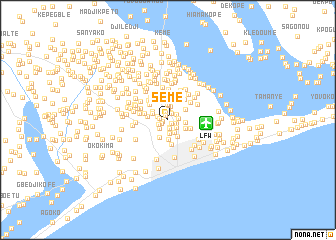 map of Sémé