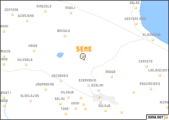 map of Sēme