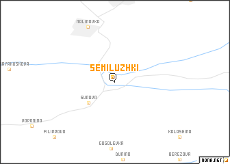 map of Semiluzhki