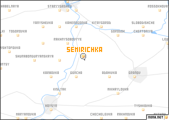 map of Semirichka