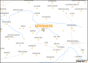 map of Semisheno