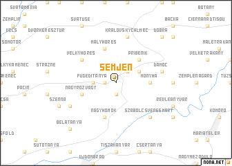 map of Semjén