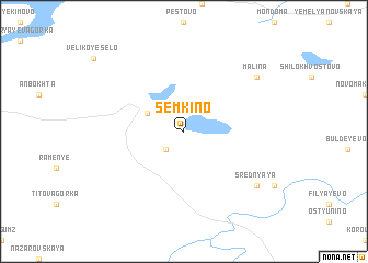 map of Sëmkino