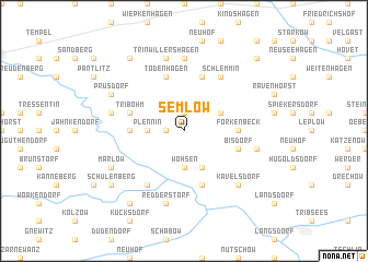 map of Semlow