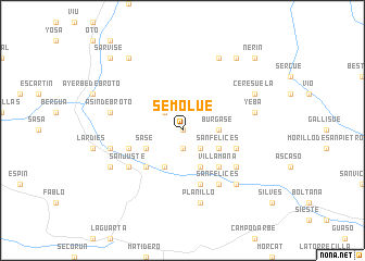 map of Semolué