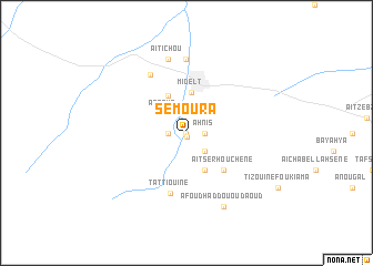 map of Semoura