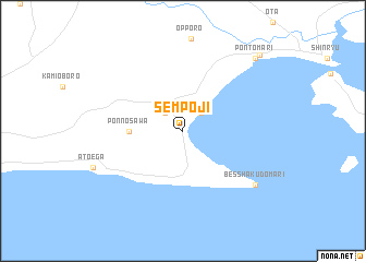 map of Sempōji