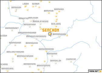 map of Sen Chom