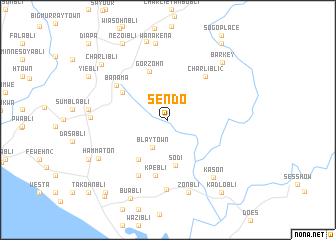 map of Sendo