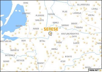 map of Senesë