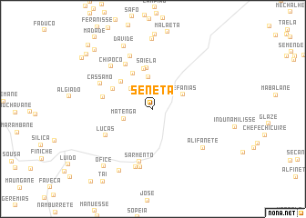 map of Seneta