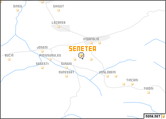 map of Senetea