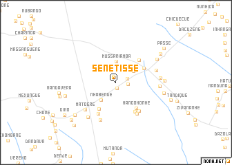 map of Senetisse