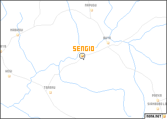 map of Sengio