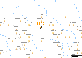 map of Sengi