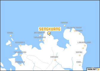 map of Sengkuang