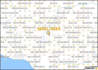 map of Senglingen