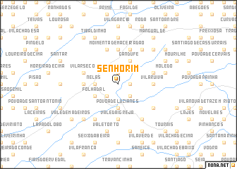 map of Senhorim