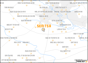 map of Senitsa