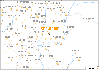 map of Senjiepp