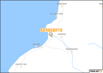 map of Senogor\