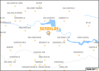 map of Senoklas