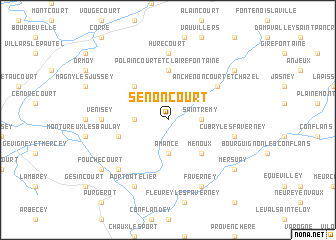 map of Senoncourt