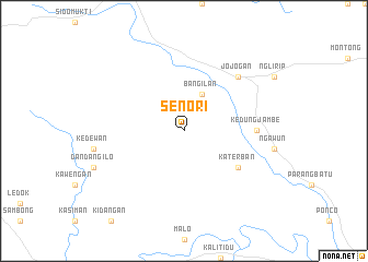 map of Senori