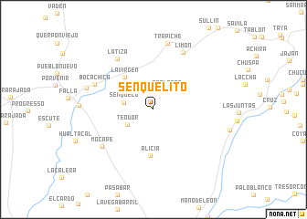 map of Senquelito