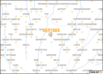 map of Sentous
