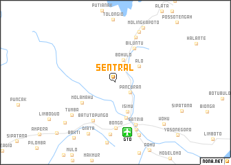 map of Sentral