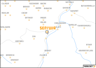 map of Şenyuva