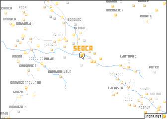 map of Seoca