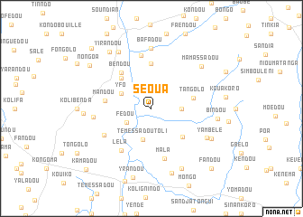 map of Séoua