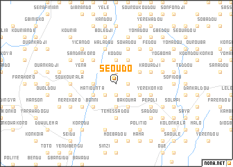 map of Séoudo